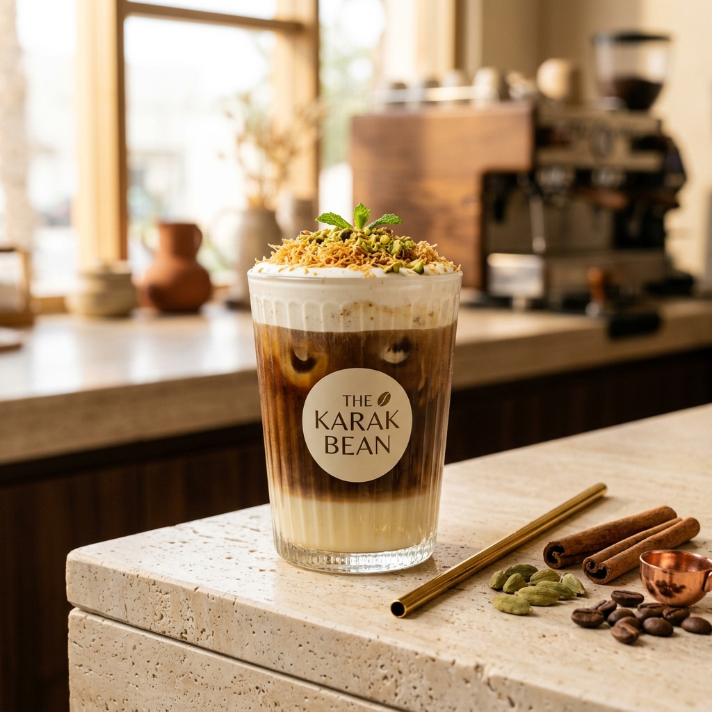 The Royal Pistachio Kunafa Latte