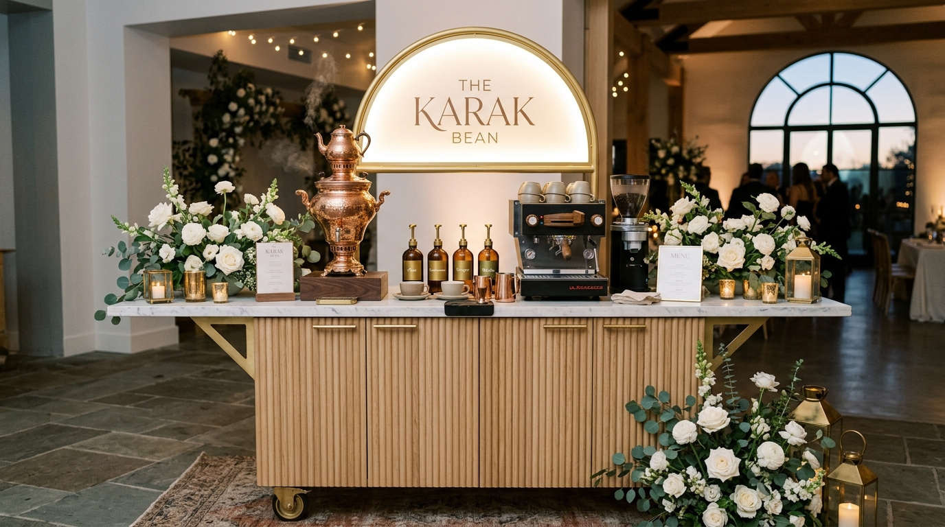 The Karak Bean Mobile Cart Setup